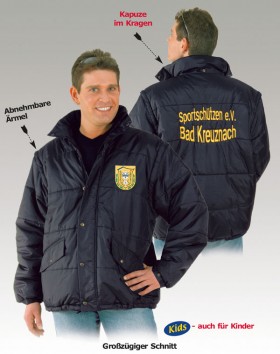 Millennium-Jacke für Damen, Herren und Kinder
